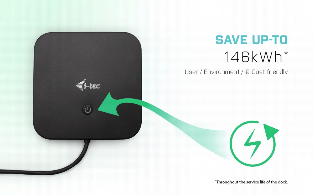  i-tec USB-C Dual Display Docking Station 